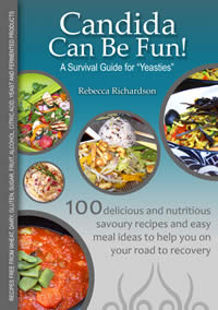 Candida Can Be Fun Front Cover.