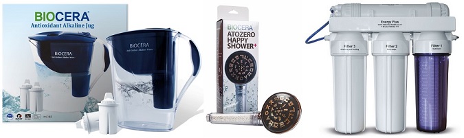 shower, jug