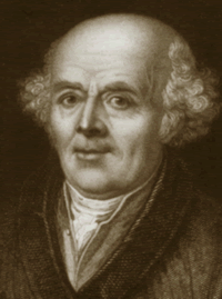 Samuel Hahnemann, the founder of Homoeopathy.
