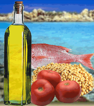 Fish, oils and tomato