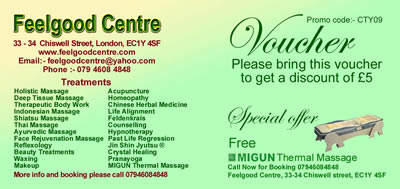 Jin Shin Jyutsu Ã¢â‚¬â€œ The Feelgoodcentre London EC1