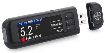 ContourÃ‚Â® USB Ã¢â‚¬â€œ Blood Glucose Meter with Unique Plug & Play Diabetes Management Software