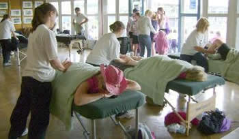 Active School massage practice