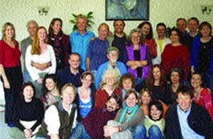 Students and teachers after an intensive professional training in Scotland, May 2007. It was a very international group, with participants from the UK, Poland, Norway, Australia, Israel, USA and Canada.