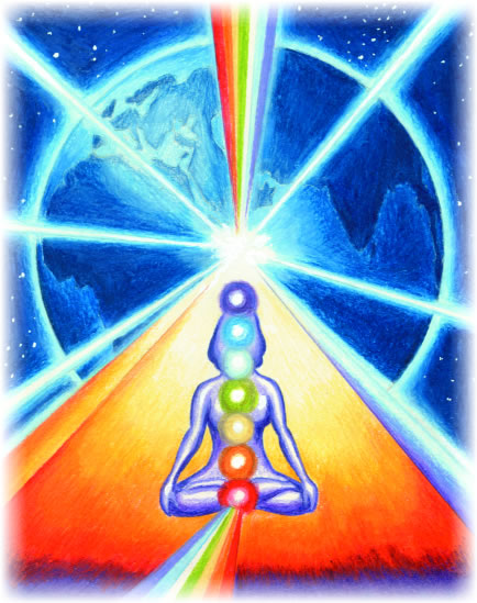 Image of Chakras andd Healing Rays