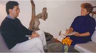 Participants during and after The Journey's 'Purification Retreat' which combines Journey Therapies with a cleansing diet and bodywork therapies