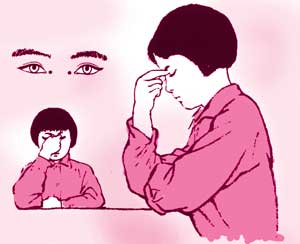 Eye exercise from China