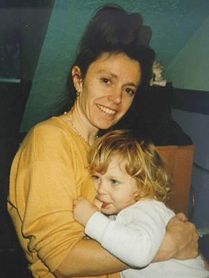 The author, Mary NondÃƒÂ©, with her daughter,CÃƒÂ©line (aged 2 years 8 months)