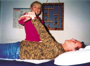 A patient having allergies corrected with Total Body Modification