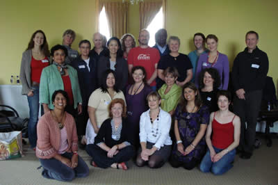 The first cohort of students at the British College of Integrative Medicine