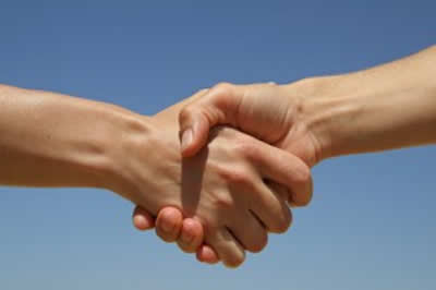 Integral Life Practice Handshake