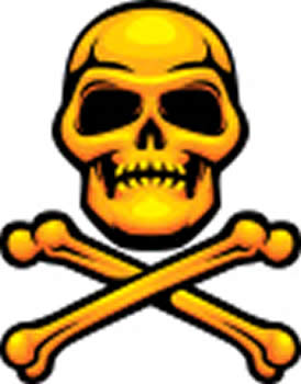 Skull and cross bones