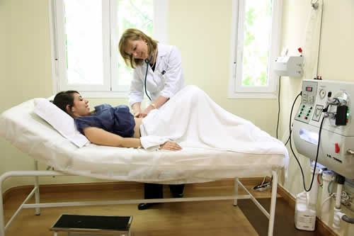 Irina with Patient