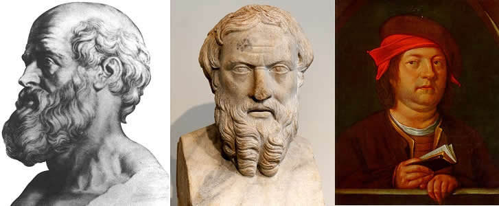 Hippocrates + Herodotus + Paracelsus