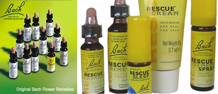 Bach Flower and Rescue Remedies Composite