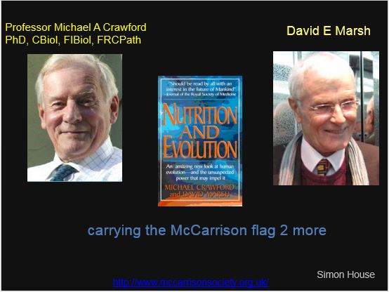 Nutrition and Evolution Crawford and Marsh