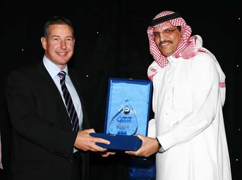 Neil and President of Arab Beverage Association