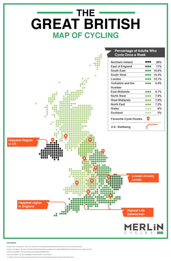 Map of Cycling UK