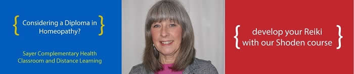 Homeopathy + June Sayer + Reiki