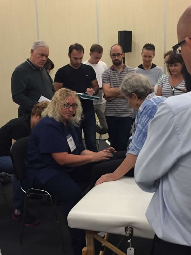 Carole Demonstrating NSRT Knee Points