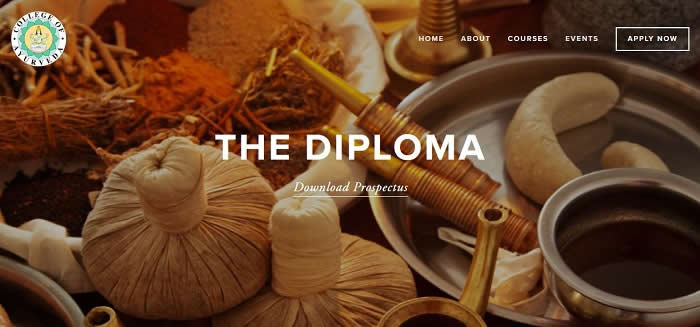 College of Ayurveda The Diploma