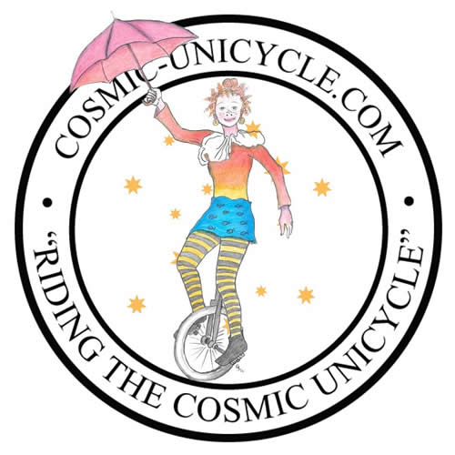 Cosmic Unicycle Girl