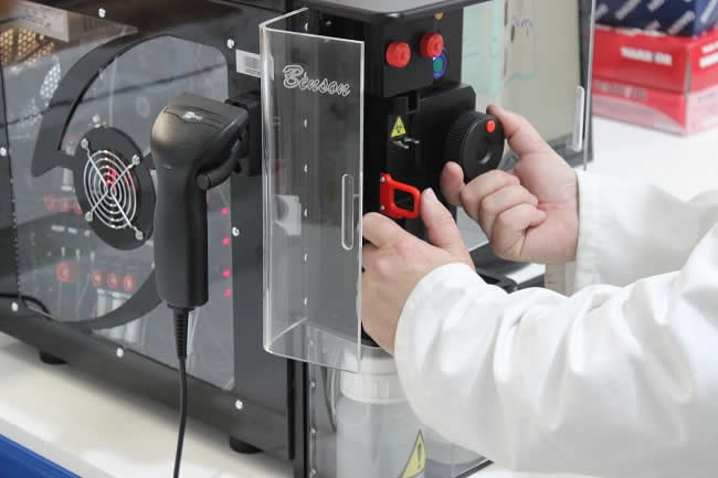 A Benson Viscometer In Use
