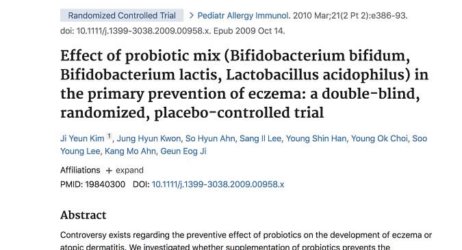 Study 2 Randomized Controlled Trial Pediatr Allergy Immunol