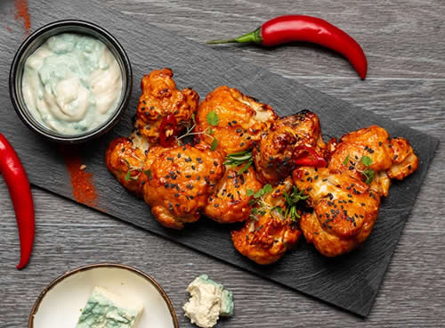 S&G Buffalo Cauliflower wings