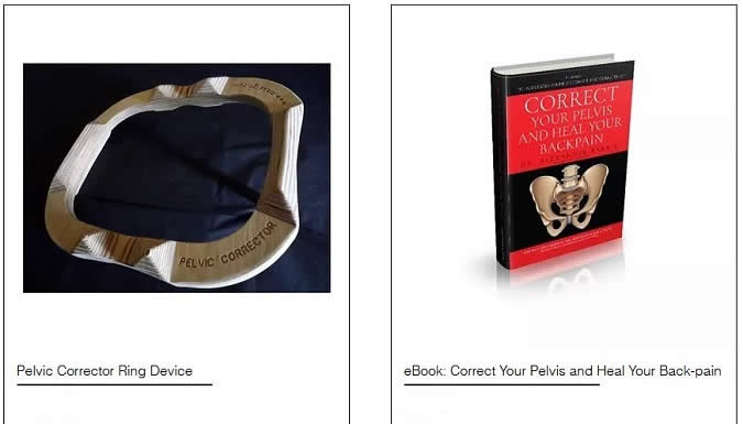 Pelvic Ring Corrector Device + eBook Correct Your Pelvis