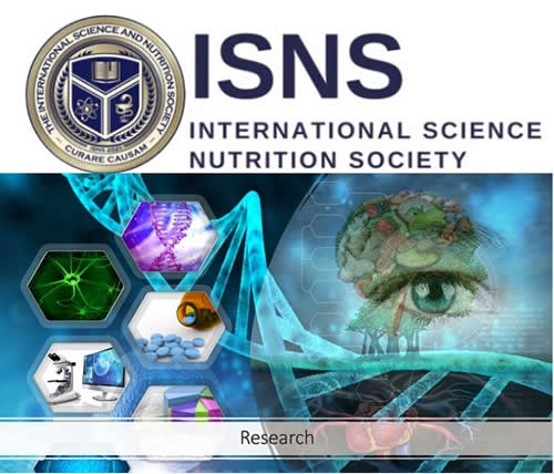 ISNS Logo + Research Image