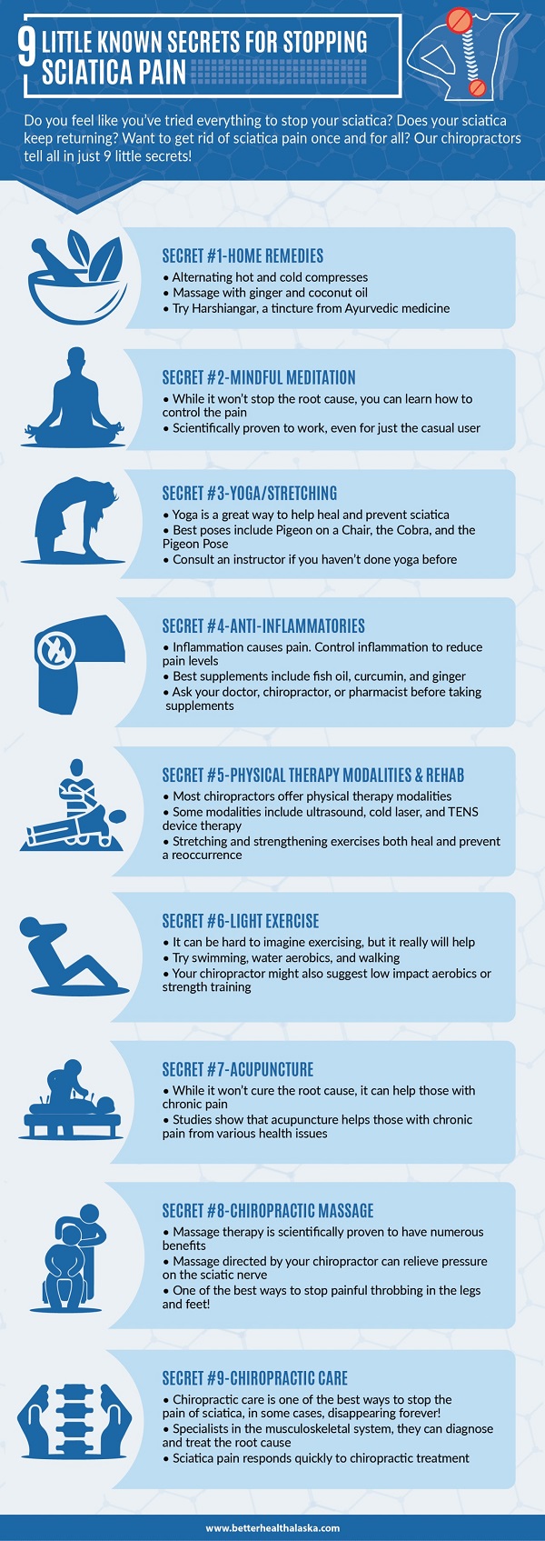 9 Secrets Infographic