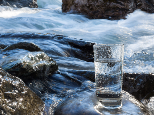 mountain spring water