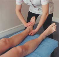 Figure 2: Mobilization of the feet