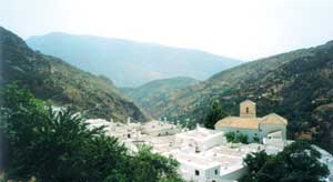 Retreats are held at Cortijo de Santa Cruz in Orgiva, Spain