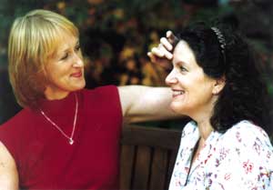 The author working with a client using TAT and EFT techniques