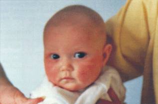 3. Baby 'Jade'. Kendal. Cumbria. Four month old baby girl. 26 March 1996