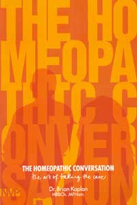 [Image: The Homeopathic Conversation - The Art of Taking the Case]