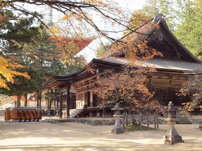 Daiei-Dou - one of the World Heritage buildings