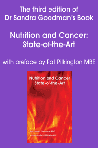 Dr S Goodman Nutrition and Cancer Book