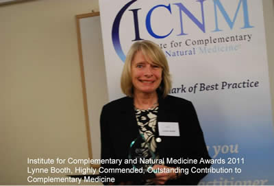 Lynne Booth ICNM Award