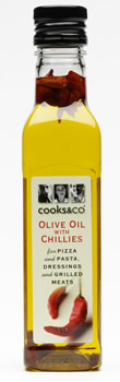 Olive Oil with Chillies 250m