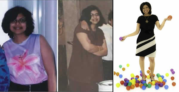 Zaheen Nanji before and now