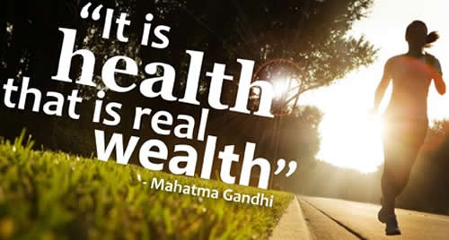 Quotation from Mahatma Gandhi