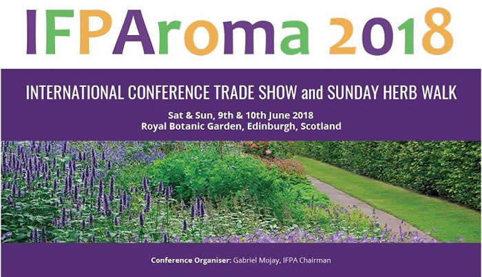IFPAroma 2018 Conference Banner