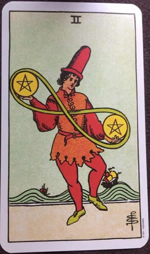 2 of Pentacles