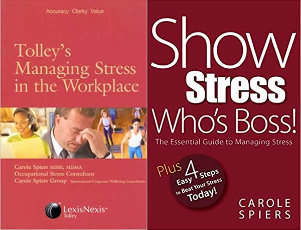 Covers Managing Stress + Show Stress Whos Boss