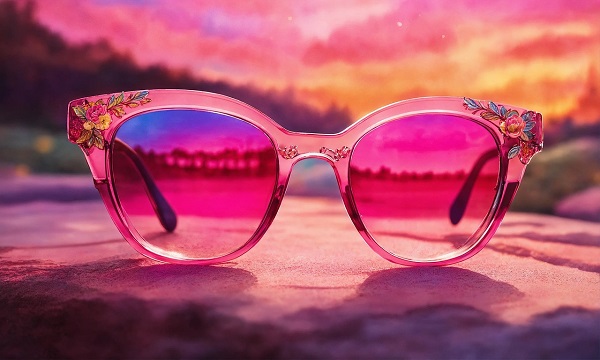 ai-Generated Pink Sunglasses